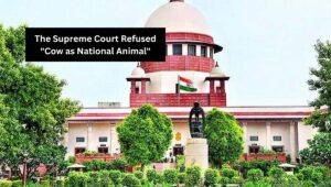 The Supreme Court Refused “Cow as National Animal”