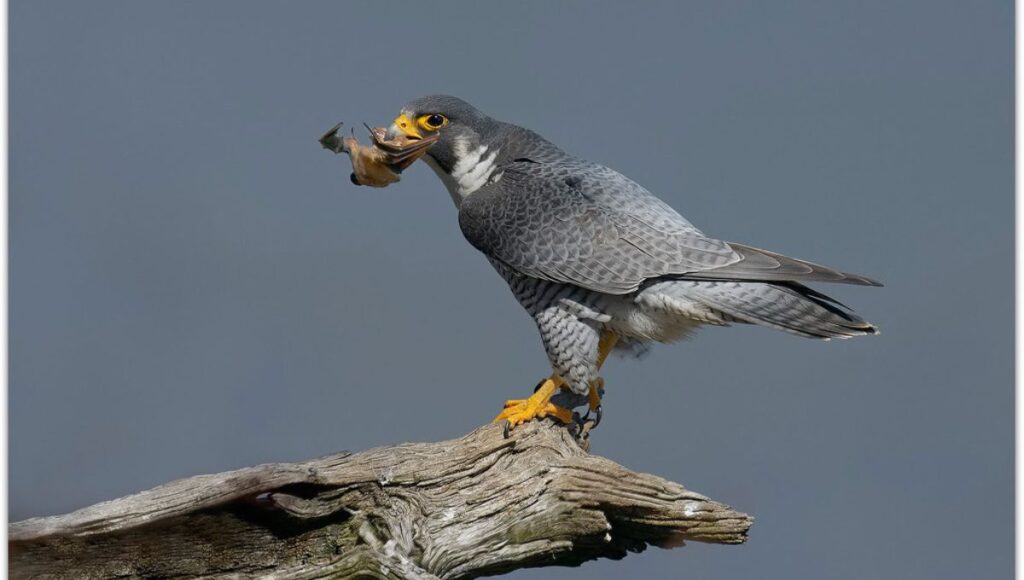 Do Peregrine Falcons Really Eat Bats